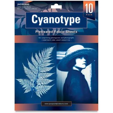 Cyanotype Fabric Sheets